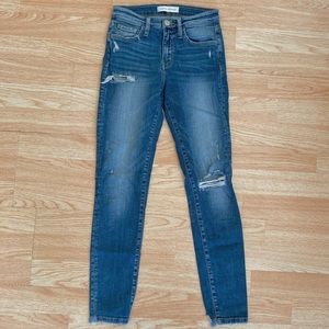 Flying Monkeys Destroyed Ripped Skinny Stretch Jeans 24